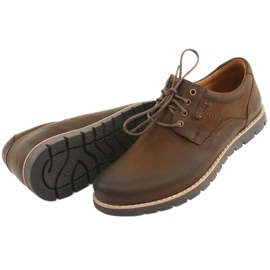 Scarpe stringate Riko 761 marrone 4