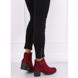 Maroon 8B982 Tacchi alti da vino da donna rosso 1