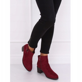 Maroon 8B982 Tacchi alti da vino da donna rosso 2