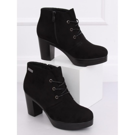 Scarpe nere con tacco alto 8B883 Nero 2