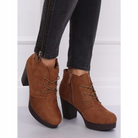 Scarpe con tacco alto 8B883 Marrone kaki 2