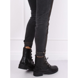 Stivali militari neri LJ002 Black nero 1