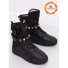 Nero Y-025 Scarpe sportive nere 1