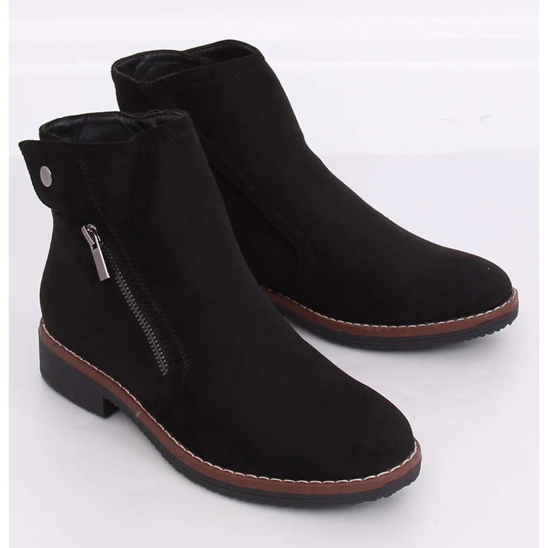 Stivali Jodhpur neri da donna 8B908 Black nero 2