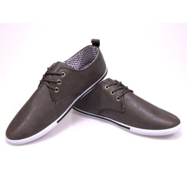 Scarpe Con Bandiera 510 Grigio 1