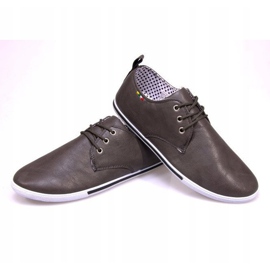 Scarpe Con Bandiera 510 Grigio 2