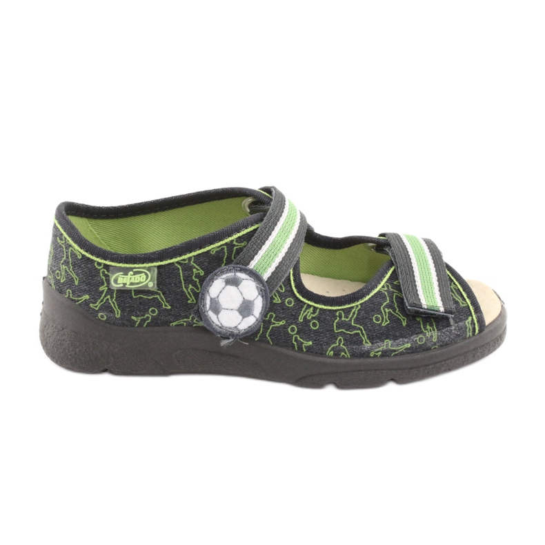 Scarpe per bambini Befado 869Y131 grigio verde 1