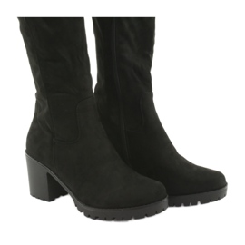 Stivali Tacco Stretch Filippo 524 nero 3