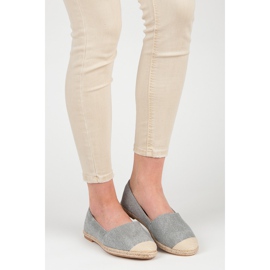 Bestelle Espadrillas Con Glitter grigio 1