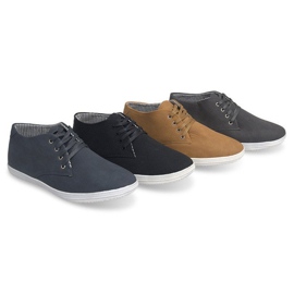 Sneakers alte alla moda 3232 nere nero 1