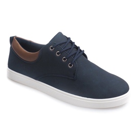 Sneakers casual da uomo 655 blu navy 1