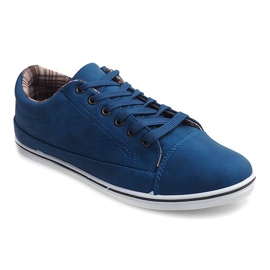 Sneakers alte alla moda TL345 Navy Blue blu navy 2