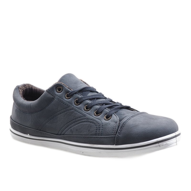 Sneakers alte alla moda TL345 Navy Blue blu navy 1
