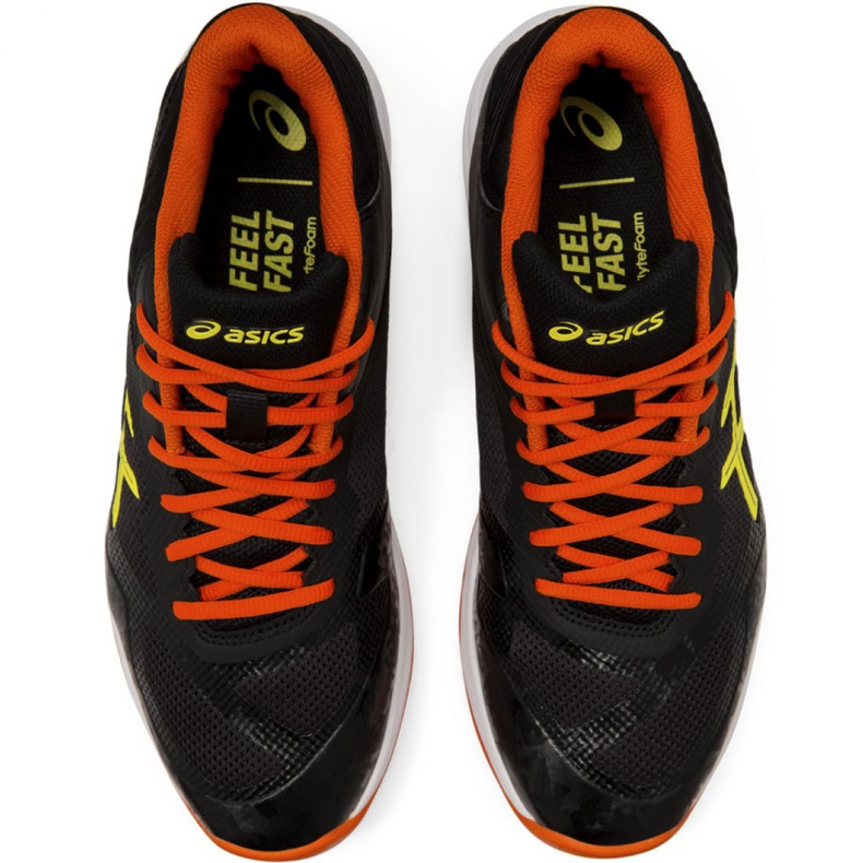 Asics Netburner Ballistic Ff Mt M 1051A003 003 scarpe da pallavolo nero nero 1