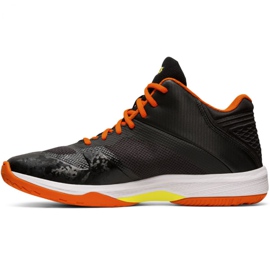 Asics Netburner Ballistic Ff Mt M 1051A003 003 scarpe da pallavolo nero nero 2