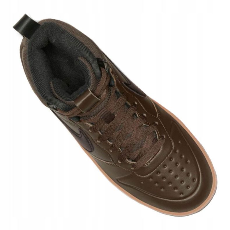Scarpa Nike Court Borough Mid 2 (GS) Jr BQ5440-200 nero 2