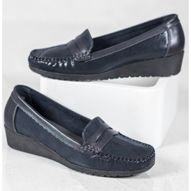 Comer Mocassini blu navy 2