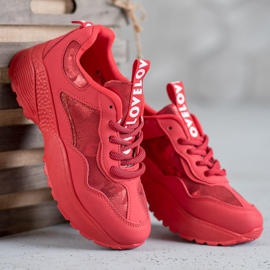 SHELOVET Sneaker Moro Rosse rosso 1
