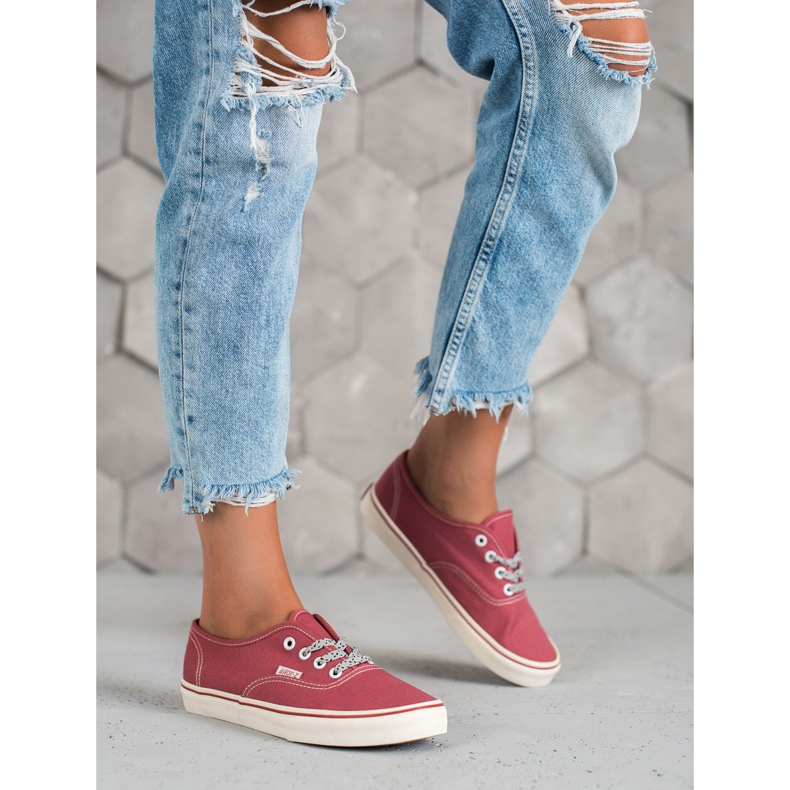 SHELOVET Scarpe da ginnastica comode rosso 2