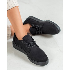 SHELOVET Scarpe scamosciate nero 1