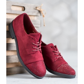 Best Shoes Scarpe Con Cristalli rosso 1