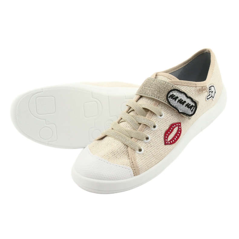 Scarpe per bambini Befado 251Q098 d'oro 5