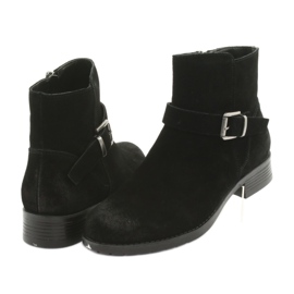 Stivali American Club SH04 in camoscio nero 3
