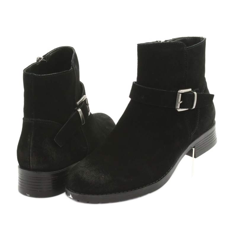 Stivali American Club SH04 in camoscio nero 3
