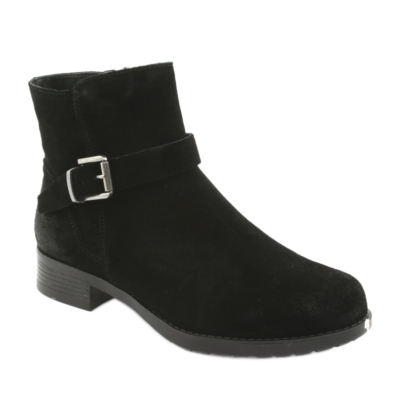 Stivali American Club SH04 in camoscio nero 1