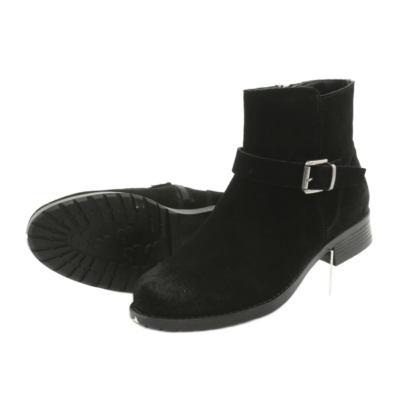 Stivali American Club SH04 in camoscio nero 5