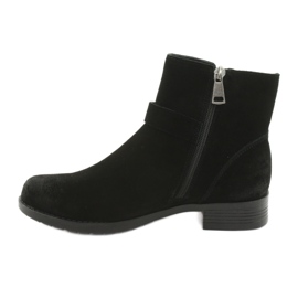 Stivali American Club SH04 in camoscio nero 2