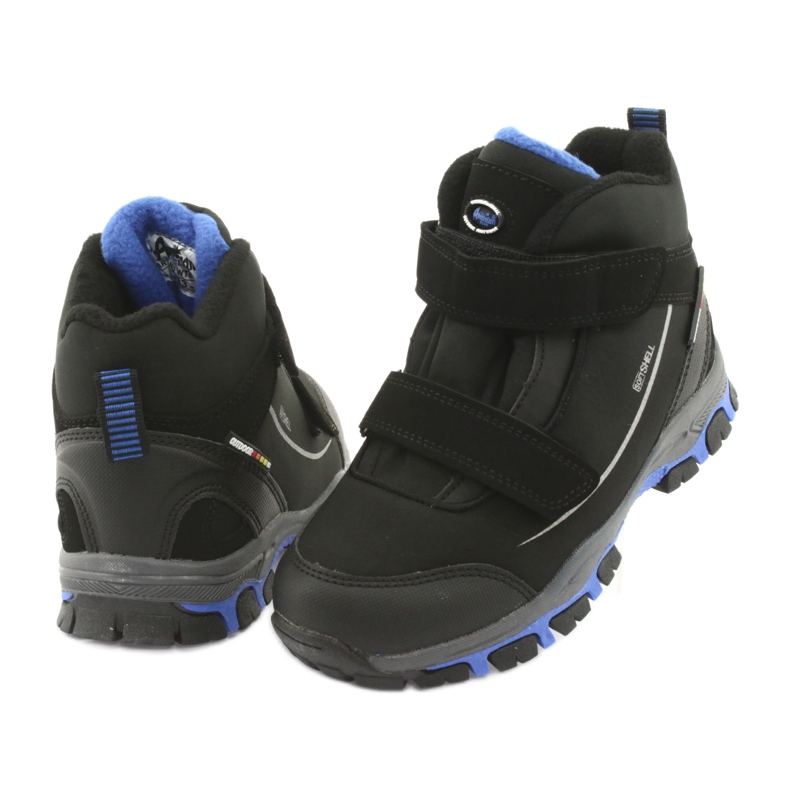 American Club Stivali softshell con membrana americana WT64 nero blu 3