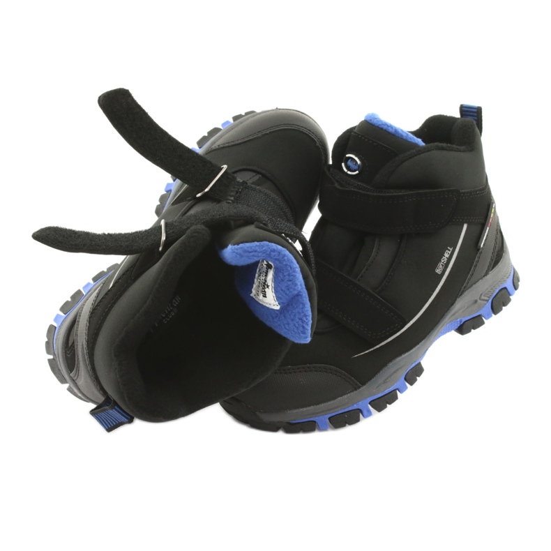 American Club Stivali softshell con membrana americana WT64 nero blu 4