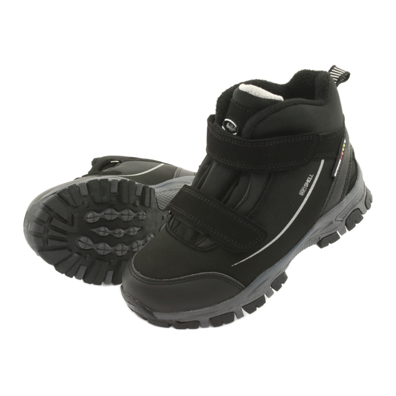 American Club Stivali softshell con membrana americana WT64 nero grigio 4