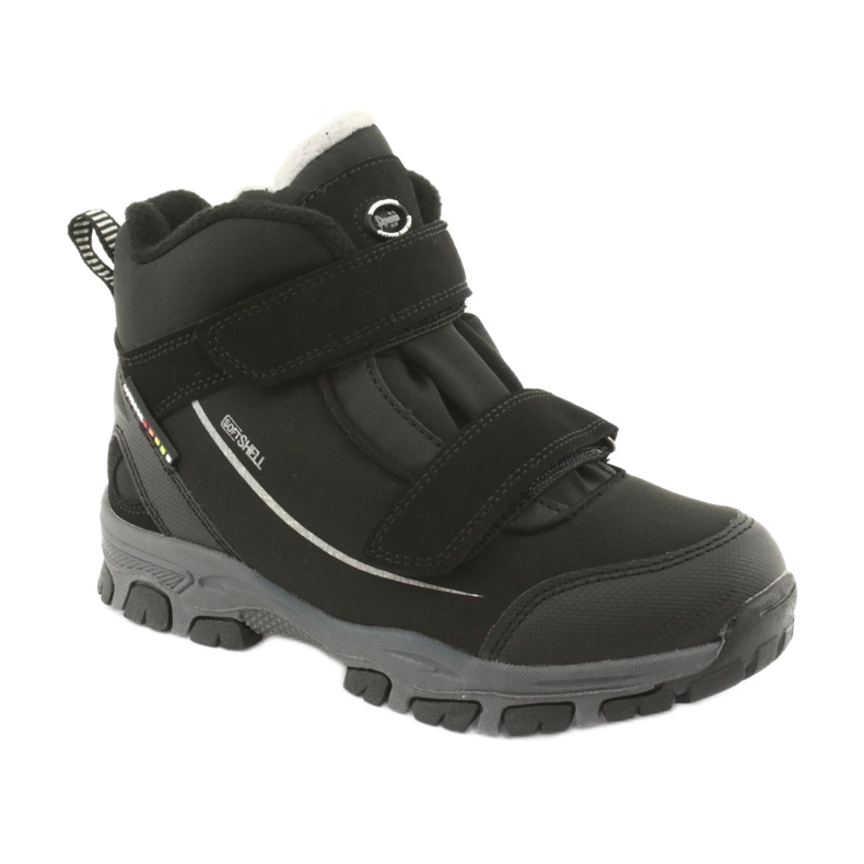American Club Stivali softshell con membrana americana WT64 nero grigio 1