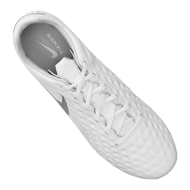 Nike Legend 8 Pro Fg M AT6133-100 scarpe bianche bianco bianco 2