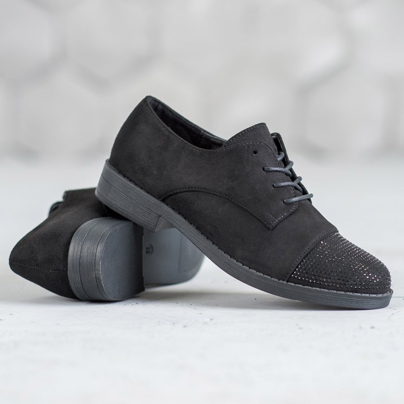 Best Shoes Scarpe Con Cristalli nero 1