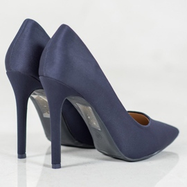 Diamantique Tacchi alti classici blu navy 2