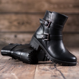 Abloom Lavoratori in ecopelle nero 1