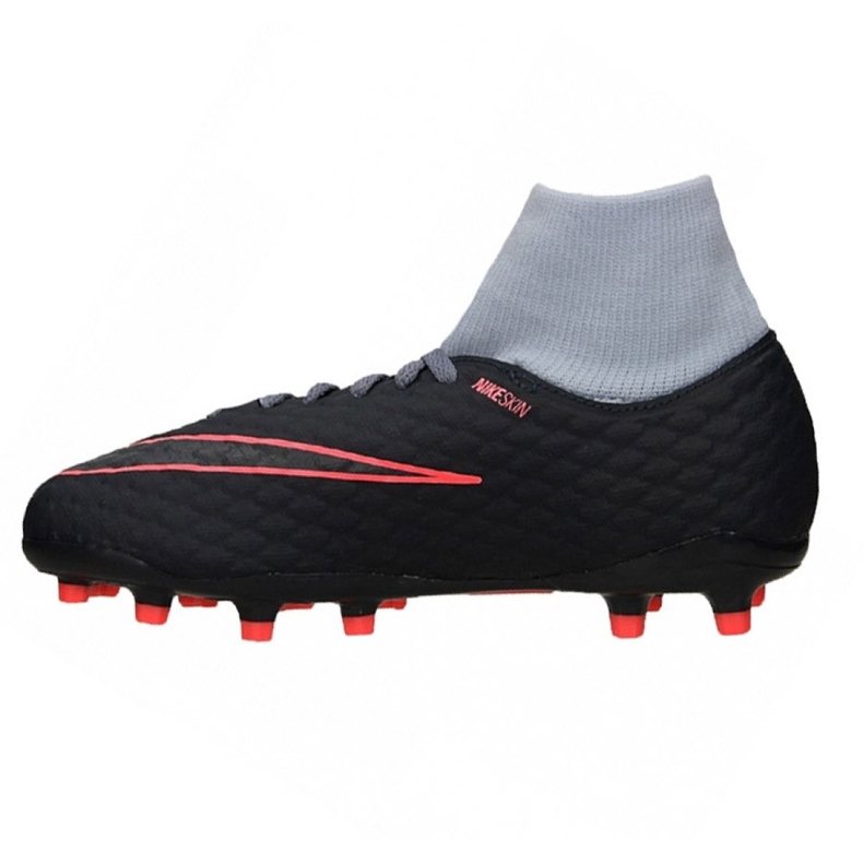 Nike Hypervenom Phelon 3 Df Fg Jr 917772-400 multicolore blu 1