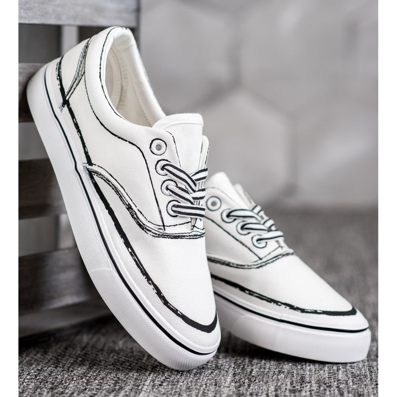 Bestelle Scarpe da ginnastica alla moda bianco 2