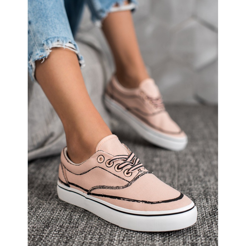 Bestelle Scarpe da ginnastica alla moda rosa 1