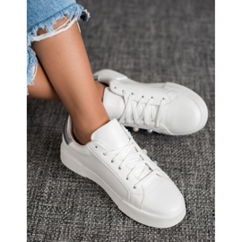 Bestelle Scarpe sportive con ornamenti bianca 1