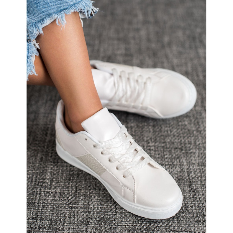 Emaks Scarpe da ginnastica alla moda bianco 1