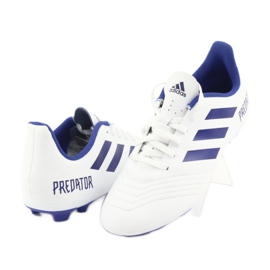 Scarpe da calcio Adidas Predator 19.4 FxG Jr CM8542 bianco 3