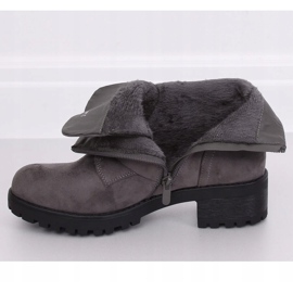 Grigio Stivali grigi da donna Z144 Grigio 1