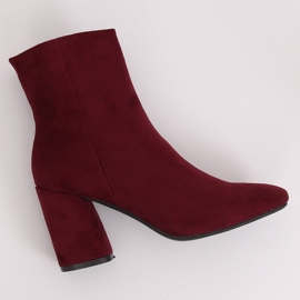 Maroon 3486 Vino Rosso tacchi alti 1