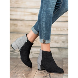 Filippo Stivali alla moda su un post nero grigio 1