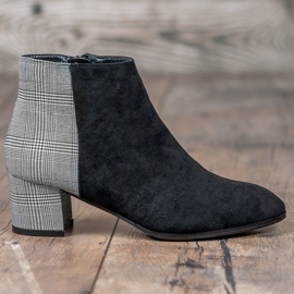 Filippo Stivali alla moda su un post nero grigio 2