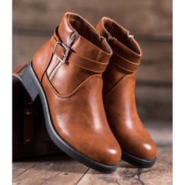 Abloom Stivali Marroni Con Ecopelle marrone 2